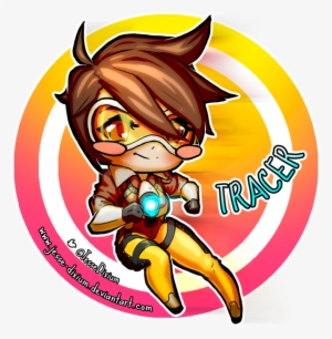 Tracer [overwatch Fan Art] By Jesse Dixium - Cartoon