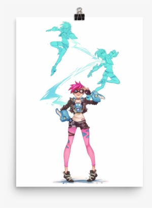 Punk Tracer - Punk Tracer Overwatch Fanart