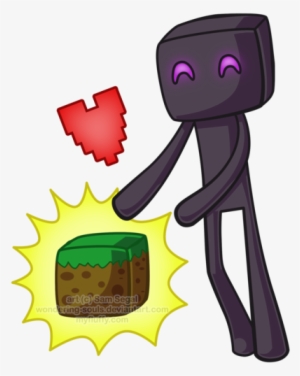 Enderman Chibi By Sambeawesome On Deviantart - Minecraft Enderman Chibi