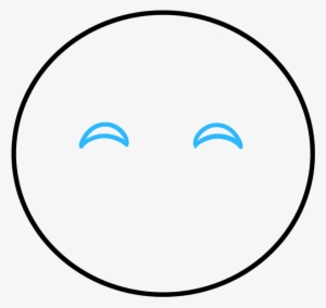 How To Draw Happy Face Emoji - Letter O Template