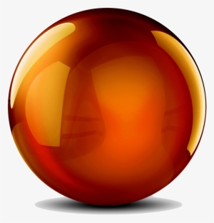 Esfera Png - Orange Ball 3d
