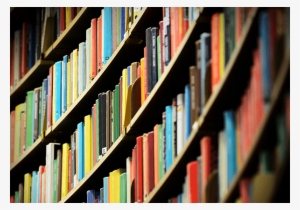 Tailored Library Image Books On Shelf - Library