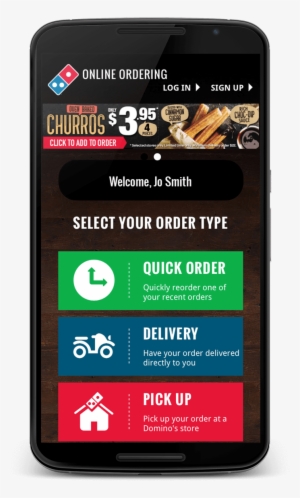 Domino's Online Ordering On Your Android Phone And - Dominos App