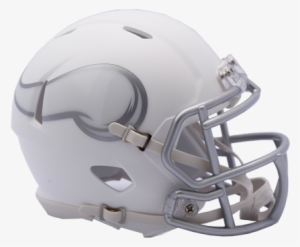 Minnesota Vikings Ice Alternate Speed Mini Helmet - Tampa Bay Buccaneers Ice Helmet