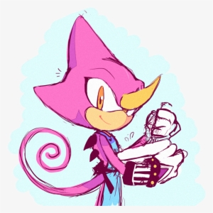 Nice Smile - Espio The Chameleon Fanart