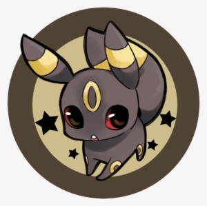 Cute Brown Star Eeveelution Freetoedit - Umbreon Kawaii