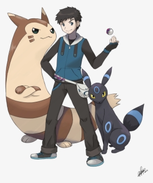 Pkmn Trainer For No - Pokemon Male Trainer Drawing