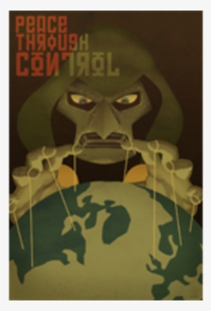 Peace Through Control - Vector Graphics