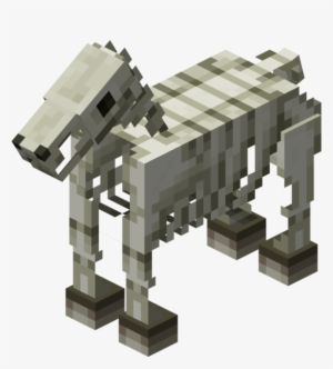 Datei - Skelettpferd - Skelet Paard Minecraft