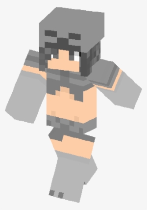 Skeleton Girl Mob Talkers Skin - Minecraft Mob Talker Skeleton Skin