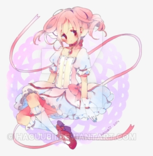 By Hacuubii On Deviantart - Transparent Madoka