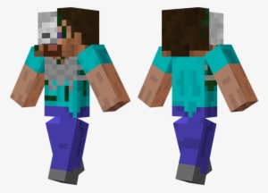 Skeleton Head - Minecraft Skin Ender Zombie