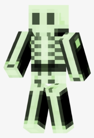 Glowing Skeleton Skin - Minecraft Pe Skins Glow