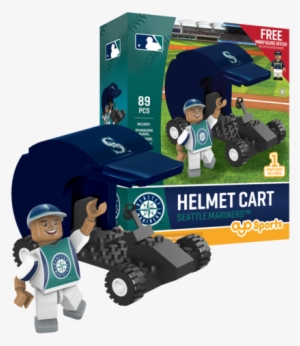 Mlb Seattle Mariners Helmet Cart - Seattle Mariners