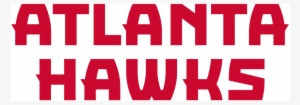 Atlanta Hawks Logos Iron Ons - Atlanta Hawks Logo Text