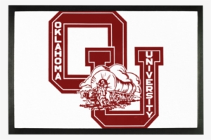 Retro 1960's Oklahoma Sooners ﻿sublimation Doormat