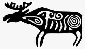 Petroglyph Line Art Painting Download - Petroglyph Clip Art Large