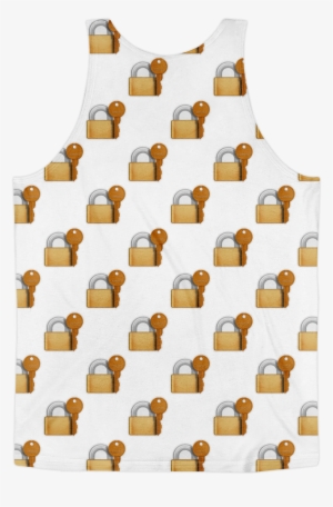 All Over Emoji Tank Top - Owl