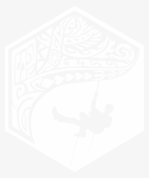 Climbinghi Logo Hawaiian Tribal Tree - Tree Climber Black And White