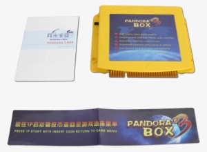 A Pcb Loaded With Classic Games Such As Pac-man, Frogger - Pandora's Box 3 Jamma