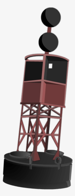 Isolated Danger Buoy - Isolated Danger Mark Png