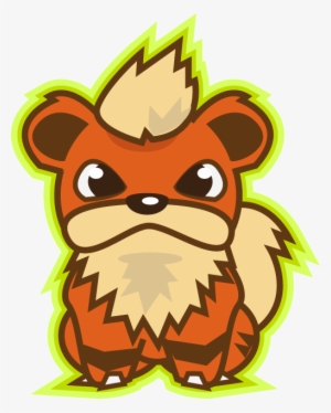 Growlithe - Cartoon