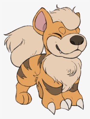 Growlithe - Cartoon