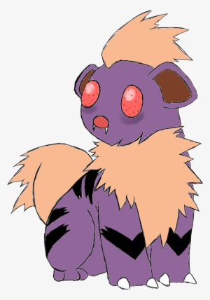 Growlithe X Venonat - Cartoon