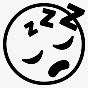 Emojione Bw 1f634 - Sleeping Emoji Transparent Background