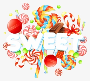 Image Black And White Stock Candy Sweetness Clip Art - Visions Of Sugarplums, A Candy Coloring Book