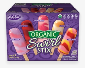 Phswirl Orgstix5flvr - Club-box - Organic Swirl Stix