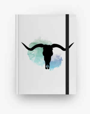 Caderno Bull Skull De Diego Rohlingna - Illustration