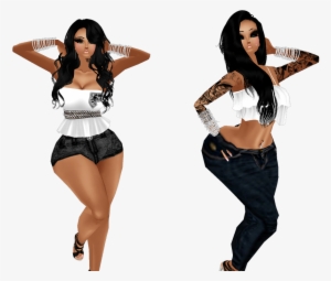 Group Image For ****bree Bree's Twerk Team - Sheer Bodystocking Crotchless Plus Size