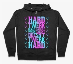 Hard Twerk Hoodie - Winner Winner Chiken Dinner