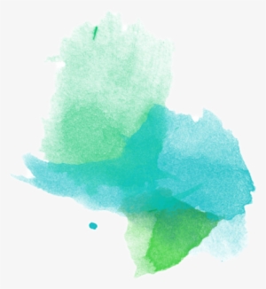 Watercolor Green Splash Png