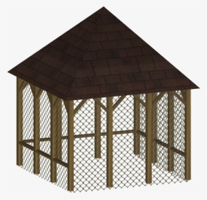 Gazebo Style Aviary - Zoo Tycoon 2