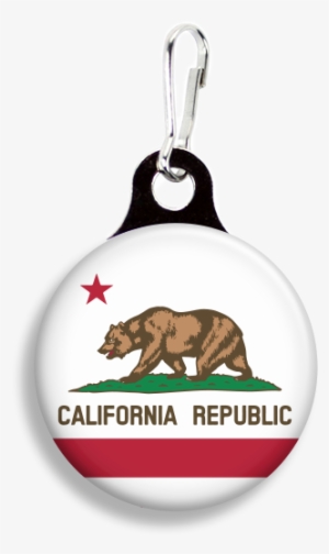 Fetch Life Pet Outfitters Dog & Cat Collar Clips - California State Flag