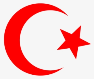 Red Moon Cliparts - Red Crescent And Star