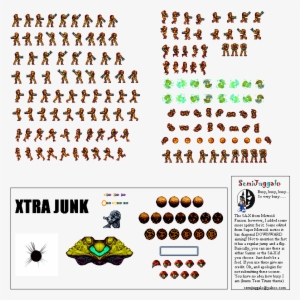 Sa-x Clone - Metroid Sa X Sprites