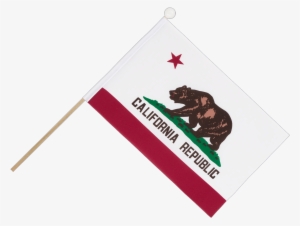 Hand Waving Flag 6x9" - California Mini Flag - 6x9"