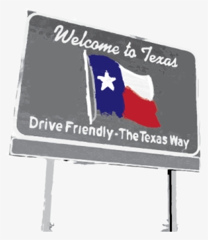 He Intends To Pick Something Up From Will Vitiello, - Welcome To Texas Sign Transparent