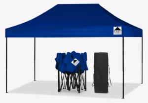 5m Waterproof Pop-up Gazebos With Sides [blue Canopy - Gazebo