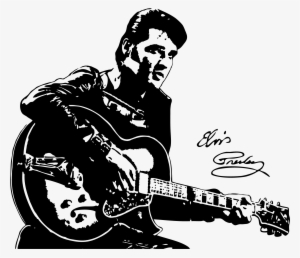 Wandtattoos Wandaufkleber Musik Elvis Presley Nr 1 - Happy Birthday Elvis Fan