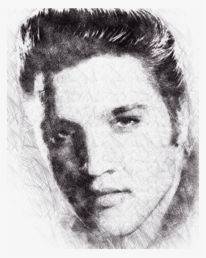 Elvis Presley Portrait - Portrait