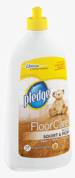 Pledge 4-in-1 Wood Floor Cleaner, Citrus - 27 Fl Oz