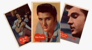 1956 Topps / Bubbles Inc Elvis Presley - 1956 Topps / Bubbles Inc #1 Go Elvis Psa 6 - Ex/mt