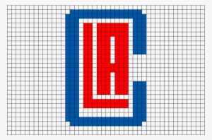 Clippers Logo Pixel Art