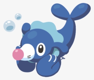 “a Popplio For Red Nose Day ” - Blue Pokemon With Red Nose