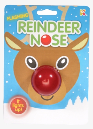Flashing Red Nose - Świecący Nos Rudolfa - Zabawka
