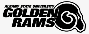 Golden Rams Word Mark 1 Color - Albany State University Football Logo